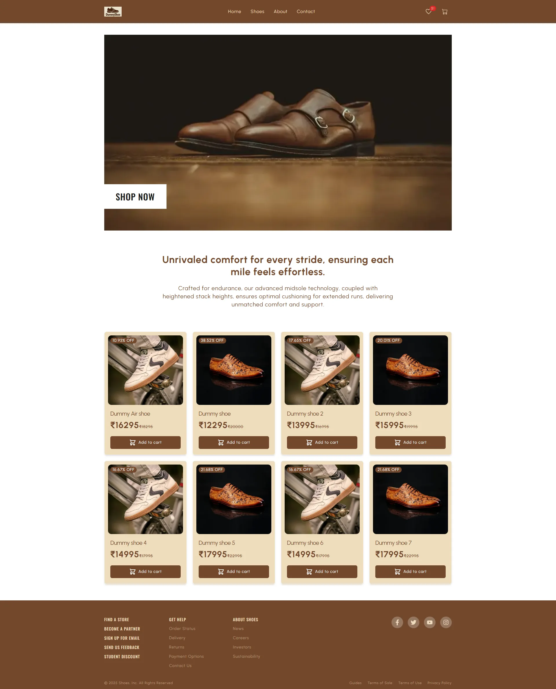 ECOM Frontend preview