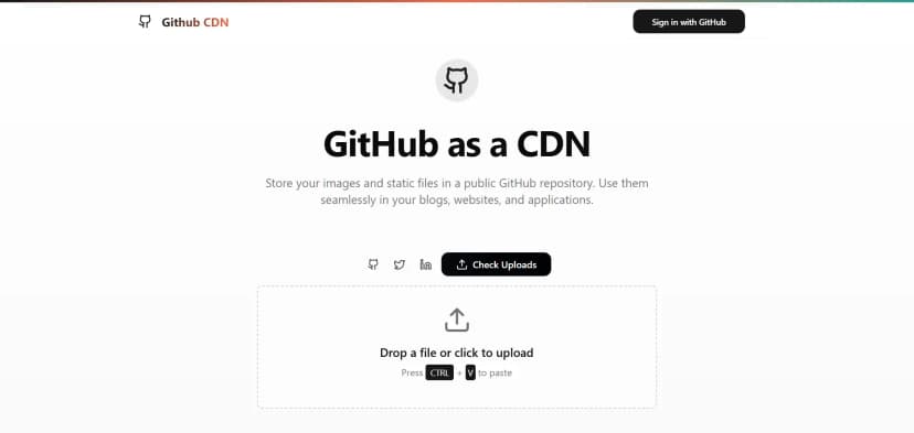 Github As CDN preview
