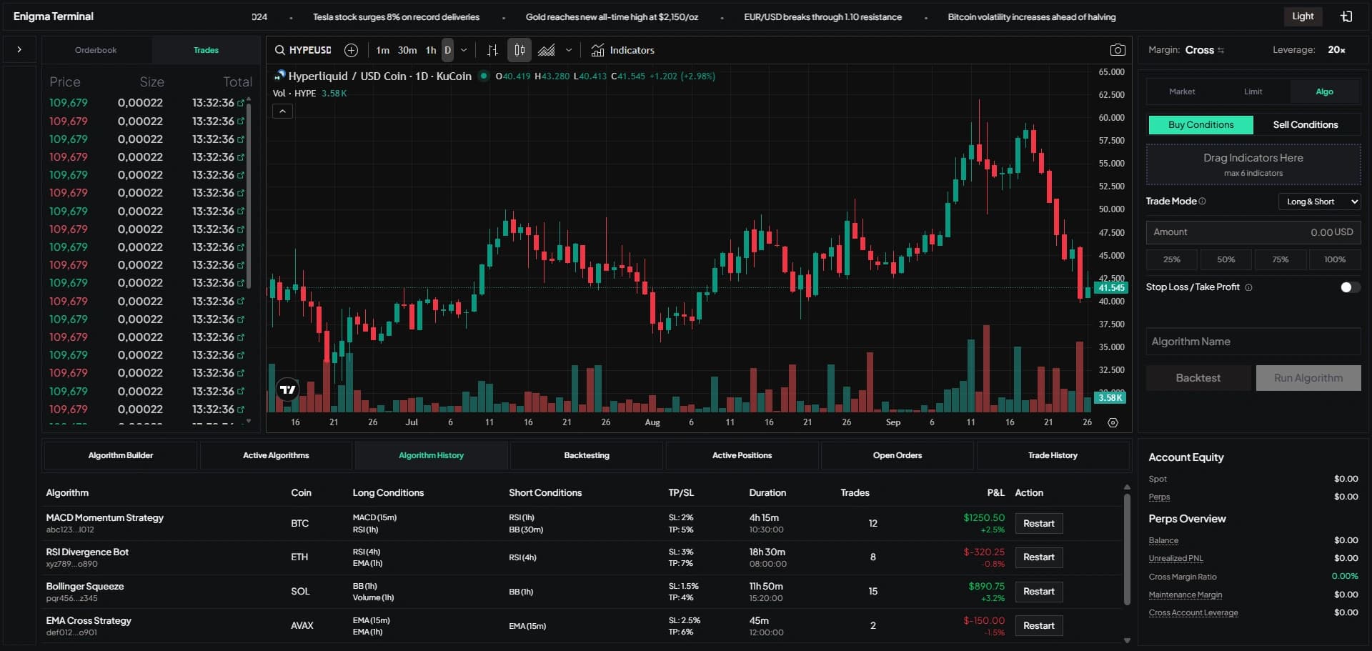 Crypto Trading Platform preview